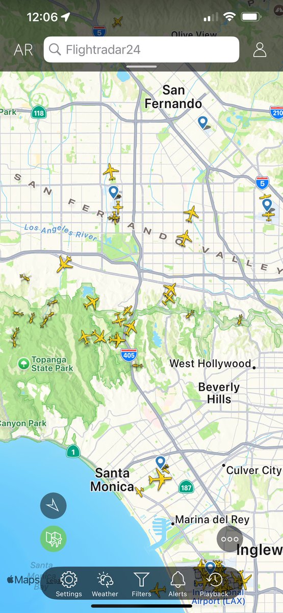The real leaders are now demanding resources on the fire as it approaches Brentwood. This is the most air activity I have seen since the #PalisadesFire #Palisades started.