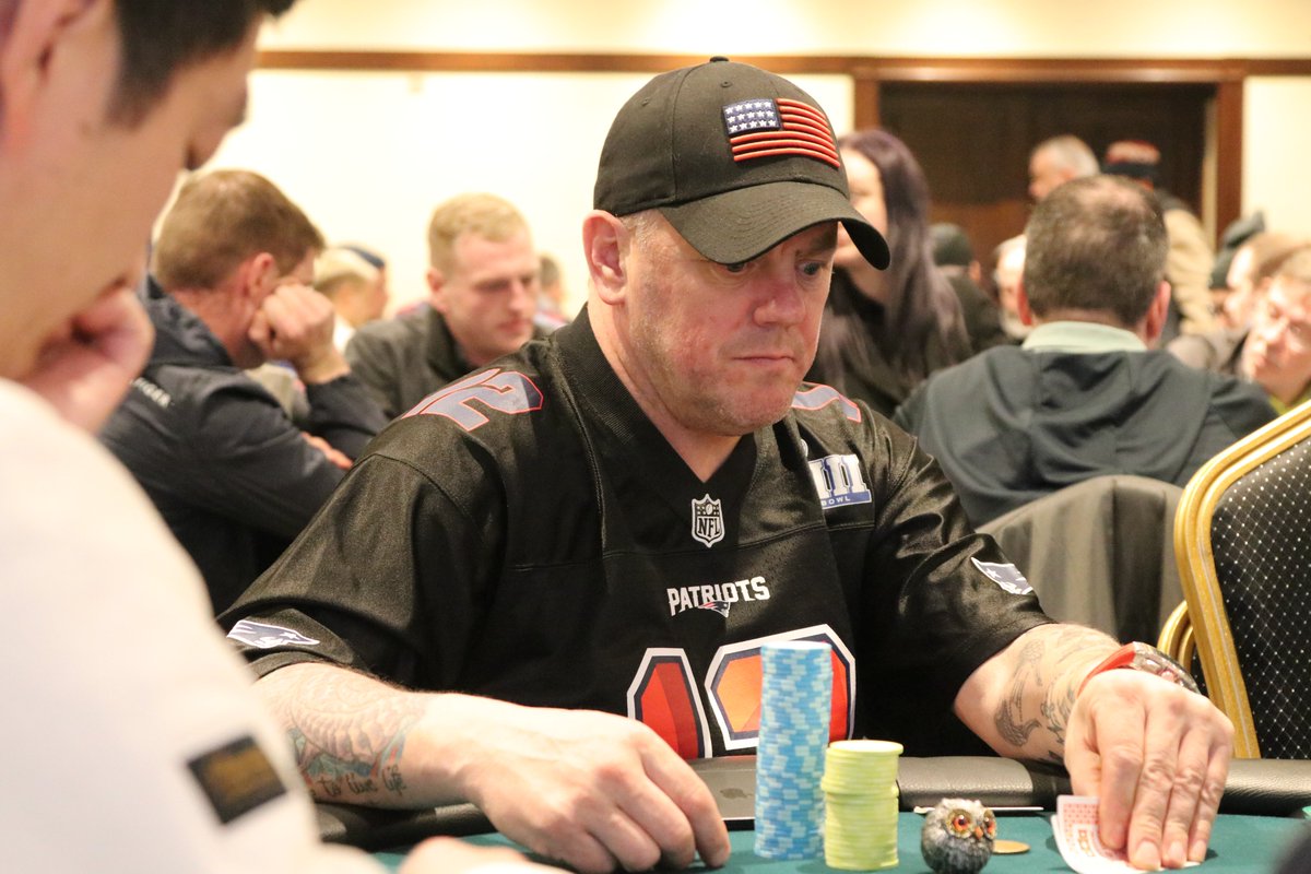 IrishPokerTour's tweet photo. Night time action.

20K in a day(Now 40+k)
7.5K NLH 20:00
Omaha action at 21:00

Dont forget the live clock:
https://t.co/6czP0I78IS

#PaddyPowerPoker #IrishPokerTour #Castletroy #livepokerupdates #30KInADay https://t.co/UVVWRhh1e8