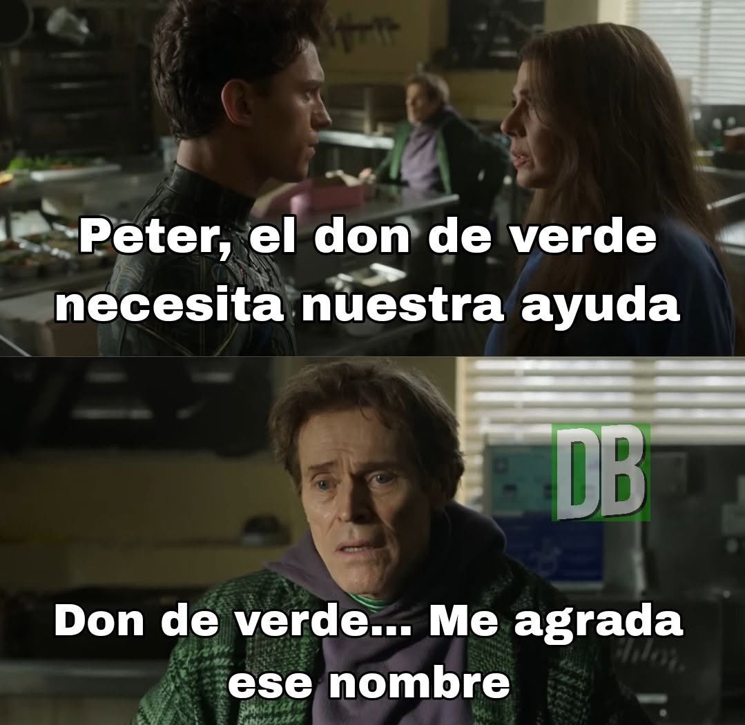 Peli_Comic's tweet photo. El don de verde se fue de sabático cariño https://t.co/yqXtJFKLgu