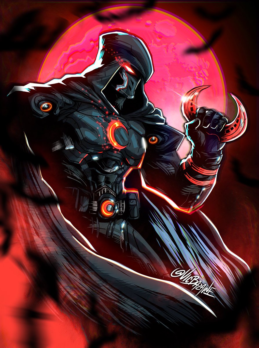vicbwolf's tweet photo. Moon knight from MARVEL RIVALS Season 1 https://t.co/85KcXK6RDO