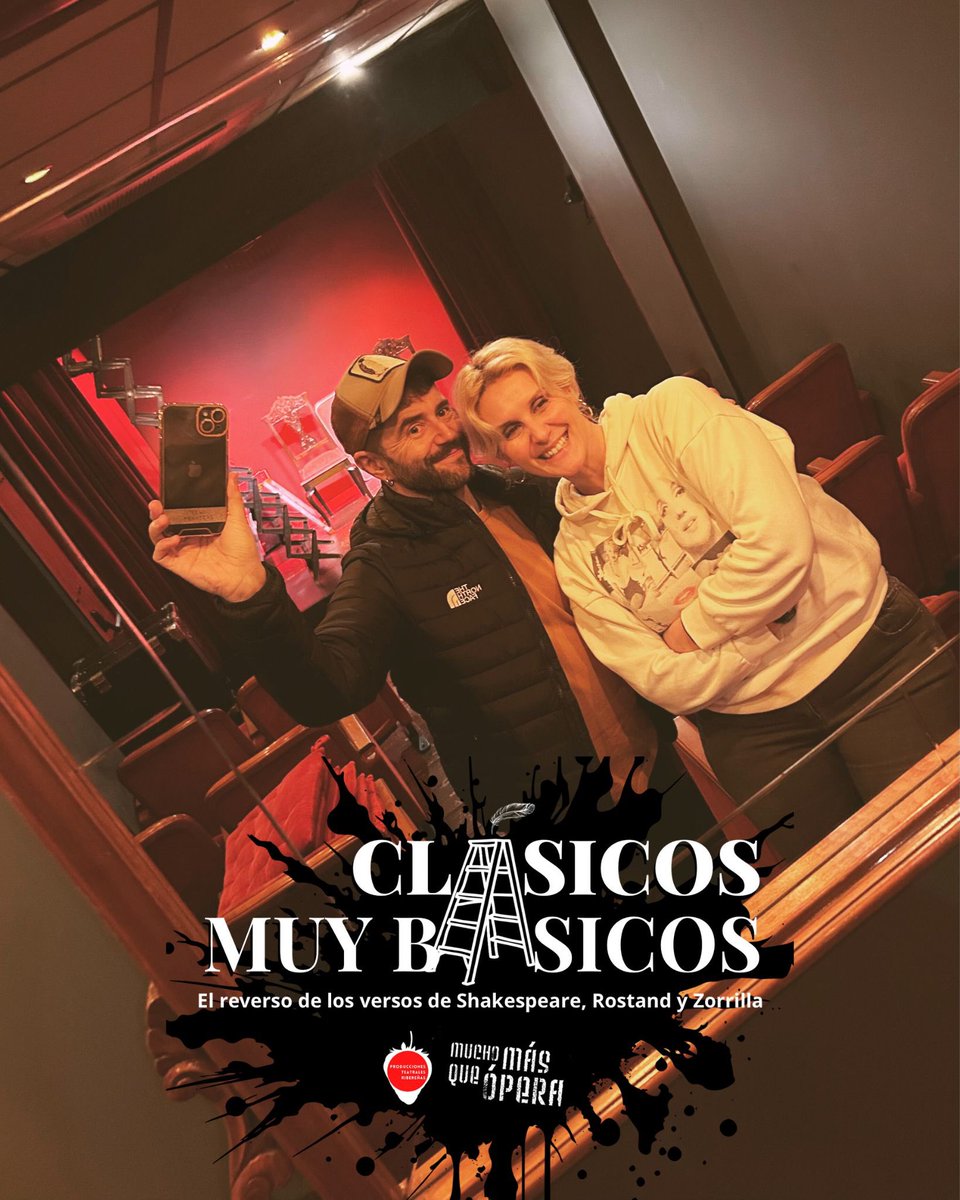 Visita técnica a CasaLa Teatro en Triana, SEVILLA. Un espacio exclusivo, 25 butacas y 2 únicas funciones. Rezuma arte. 30 y 31 enero a las 20:00h. CLÁSICOS MUY BÁSICOS con Mayca Teba y textos de Daniel y Luis Moreno, Germán Sancho y Miguel Angel Vega.

🎫 entradium.com/events/clasico…