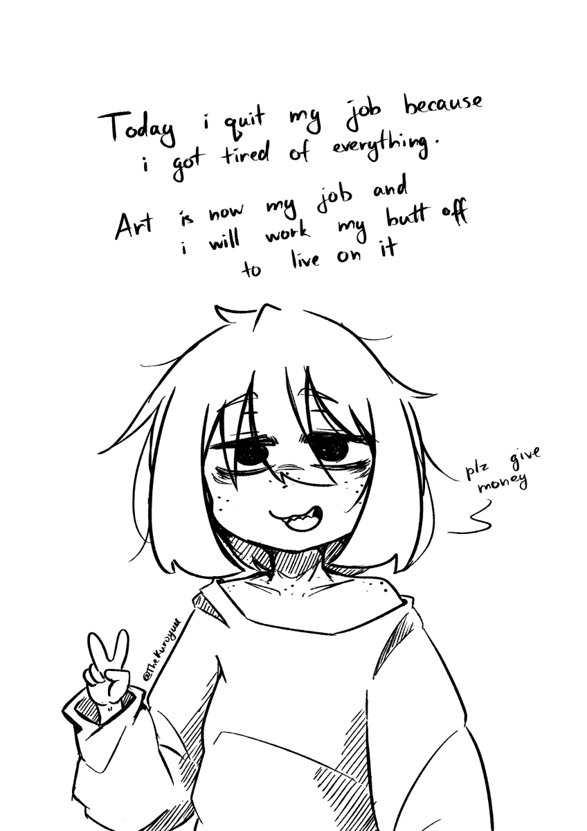 TheKuroyuu's tweet photo. So i finally made a decision to try and make my life better. ✨
It's thanks to all of you that i can even consider this course of action, and i REALLY hope it works out. 

Thank you so much for your support and i love you all 💕 https://t.co/GNAc9A5Nje