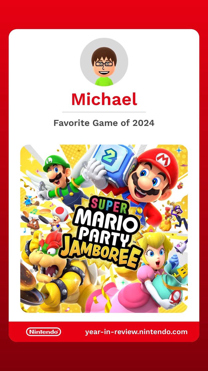 MichaelDaGaymer's tweet photo. I know I’m a little late to posting this but here’s my 2024 Year in Review for Nintendo Switch 🎮📅 #YearInReview #NintendoSwitchYearInReview #Switch #Nintendo #NintendoSwitch #Gamers #Gaming #NintendoLover #NintendoFan https://t.co/SnGqZGcubt