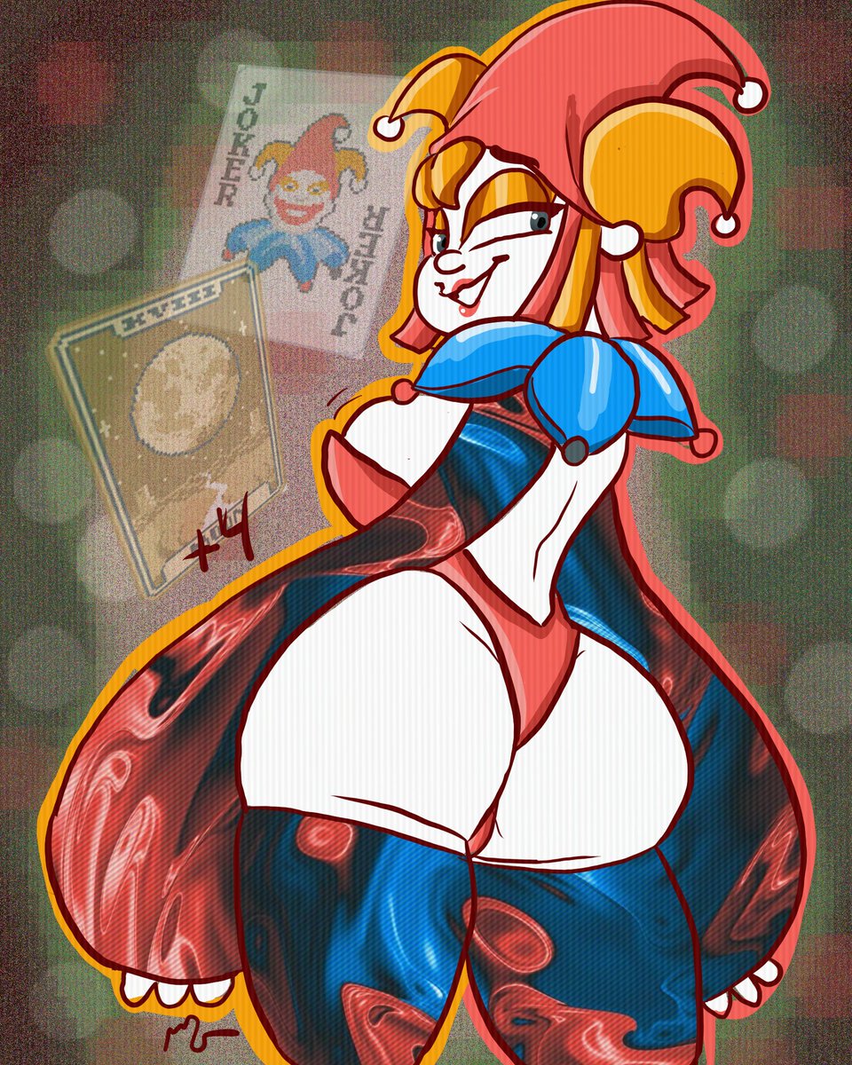 🍑 so fat, u can convert 3 cards into clubs~😘♣️

Drew my Jimbo again~!! Follow for more and stay tuned for an exciting #Balatro announcement~😉🃏 #commissionsopen