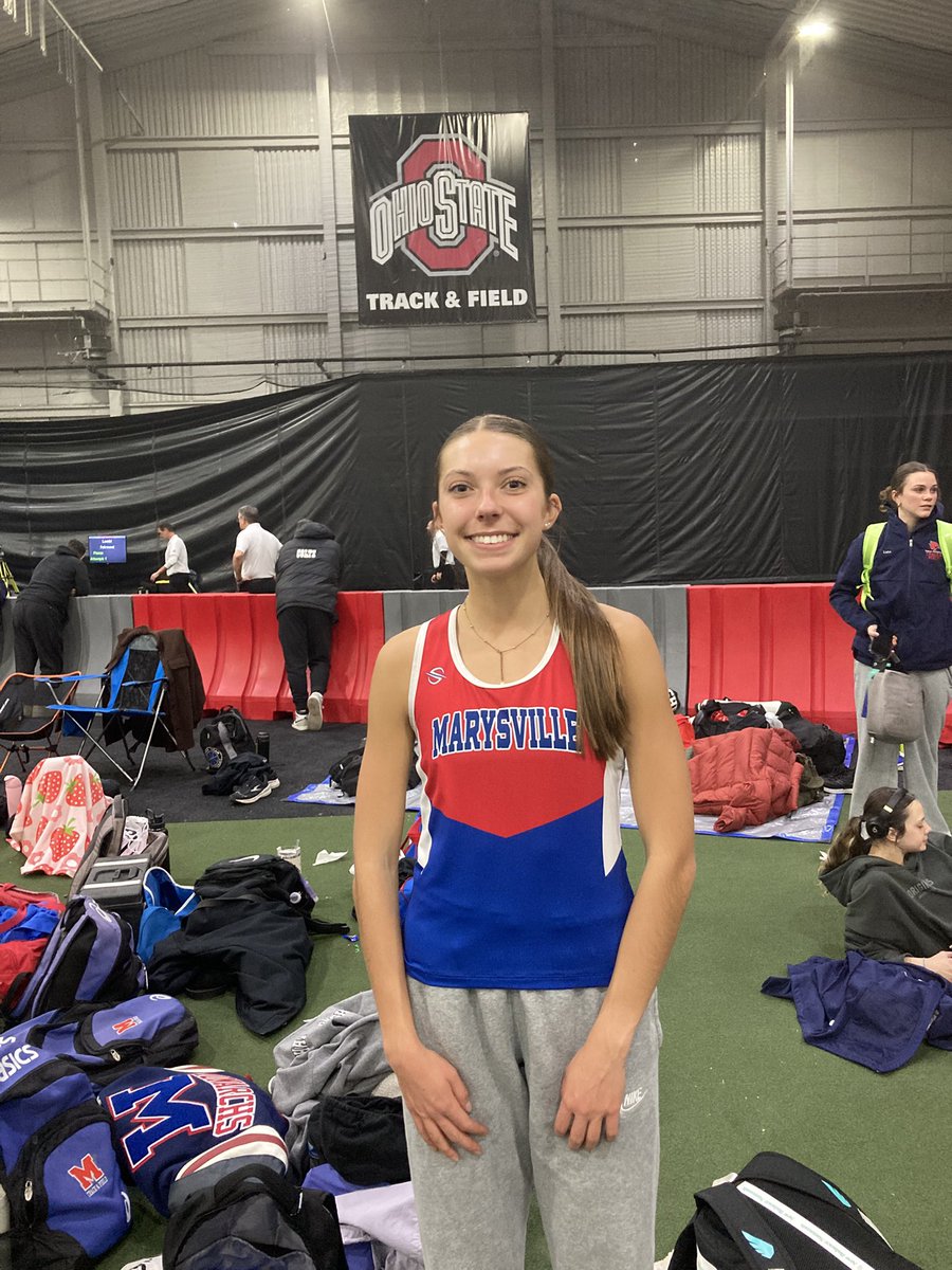 monarchs_xc's tweet photo. Big shoutout to senior Maggie Foust on kicking like crazy to win the 1600 and then winning her heat in the 400 about 20 mins later. Way to go!! #PTBM https://t.co/WEQwB9WRk8