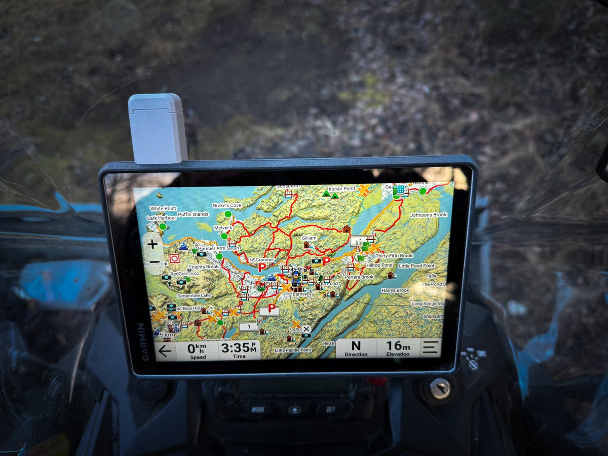 DonnieOK's tweet photo. While I wait for #snow and to ride #snowmobile I might as well install my new #Garmin #GPS #snowmobilenl #PolarisTitan #Polaris #LongRangeOutdoors getting older requires a bigger screen lol. #ilovewinter #winterwillcome just not today. https://t.co/nhxdqzarnJ