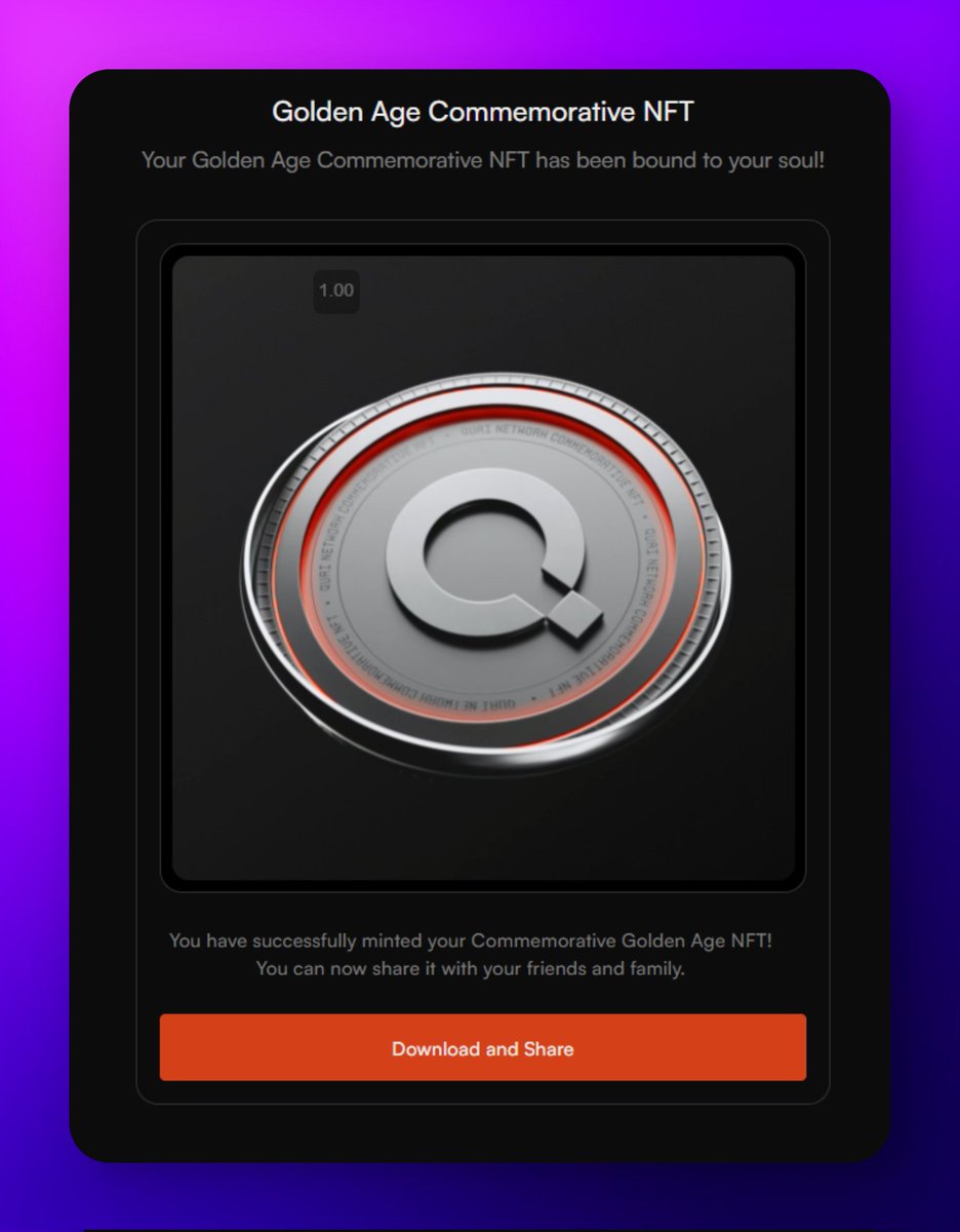 sucre2703's tweet photo. Can’t mint @QuaiNetwork’s Golden Age NFT because you’re low on QUAI? I’ve got you covered! 🤝

I’m giving 11 $QUAI each to 10 people who want to mint.

To enter:
- Follow me
- Like &amp; Retweet this post
- Reply with your QUAI wallet address

72 hours⏱️
.
.
.
@BenjaminOnIP $BOOST https://t.co/ZuKFbgMwbt