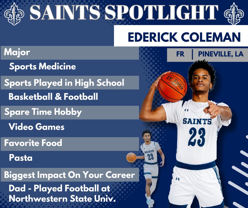 Get to know our Saints…