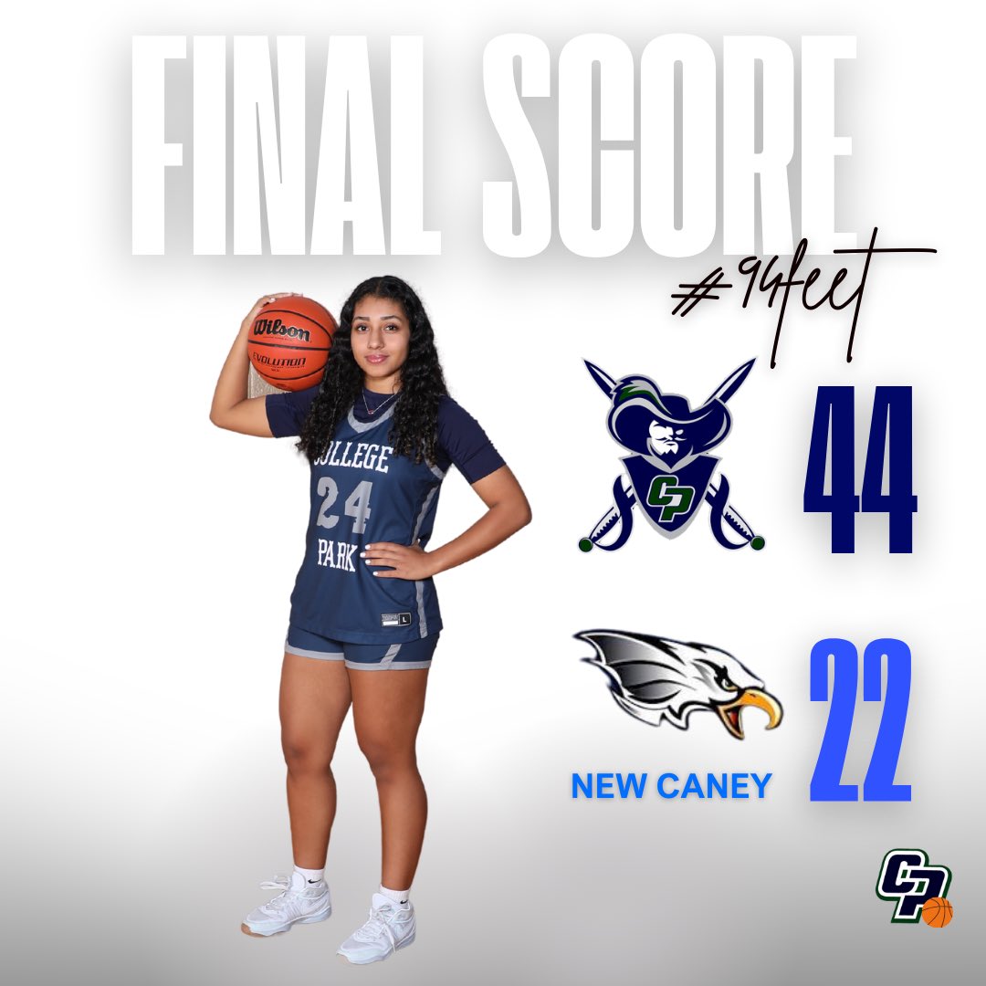 College Park Girls Basketball (@collegepark_gbb) on Twitter photo Varsity starts round ✌🏻 with a win over New Caney 44-22! (8-1)
Freshman with a big win & JV just a couple of points short in a hard fought game.
<a href="/brooke_smth/">Brooke Smith</a> 10pts, 10reb, 4steals - a double double!
<a href="/gretch_wright00/">Gretchen Wright</a> 10pts, 8reb
Sachi Lee 9pts Varsity starts round ✌🏻 with a win over New Caney 44-22! (8-1)
Freshman with a big win & JV just a couple of points short in a hard fought game.
<a href="/brooke_smth/">Brooke Smith</a> 10pts, 10reb, 4steals - a double double!
<a href="/gretch_wright00/">Gretchen Wright</a> 10pts, 8reb
Sachi Lee 9pts