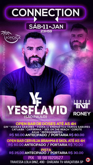 Watch 🇧🇷🦍🎧DJ XXXFLAVIO's leaked NSFW photo on TwXstars