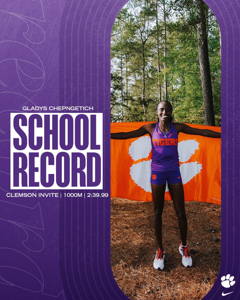 NEW RECORD BROKEN 🤯

Chepngetich sets the new program AND facility record in the women’s 1000 meters as she runs 2:39.99‼️