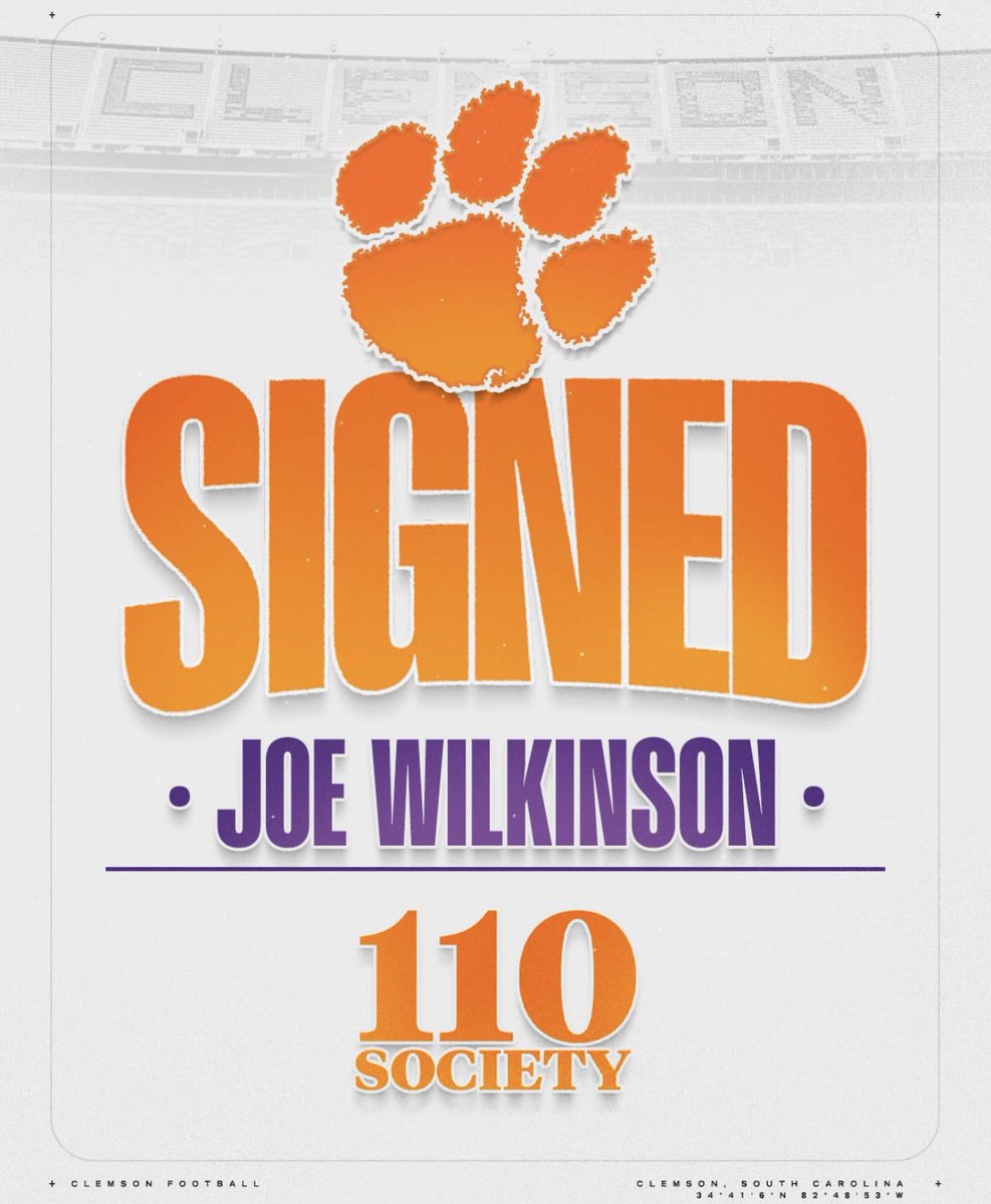 Joe Wilkinson, a safety in Clemson’s 2024 recruiting class, enters 2025 after a redshirt season where he recorded one tackle and three defensive snaps across two games. With a year of experience under his belt, Wilkinson is set to make strides and compete for a bigger role in