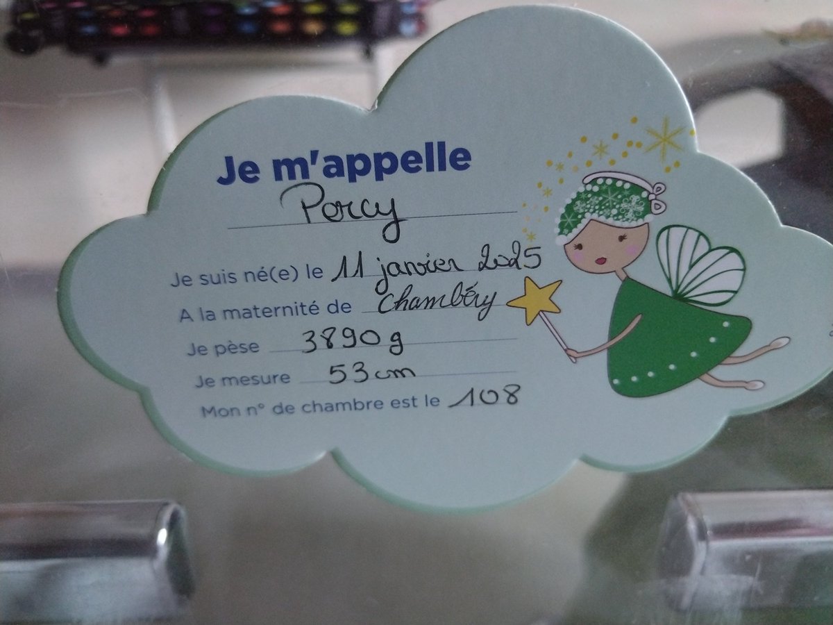 Something beautiful happened to me again this morning. Welcome to this world, Percy.