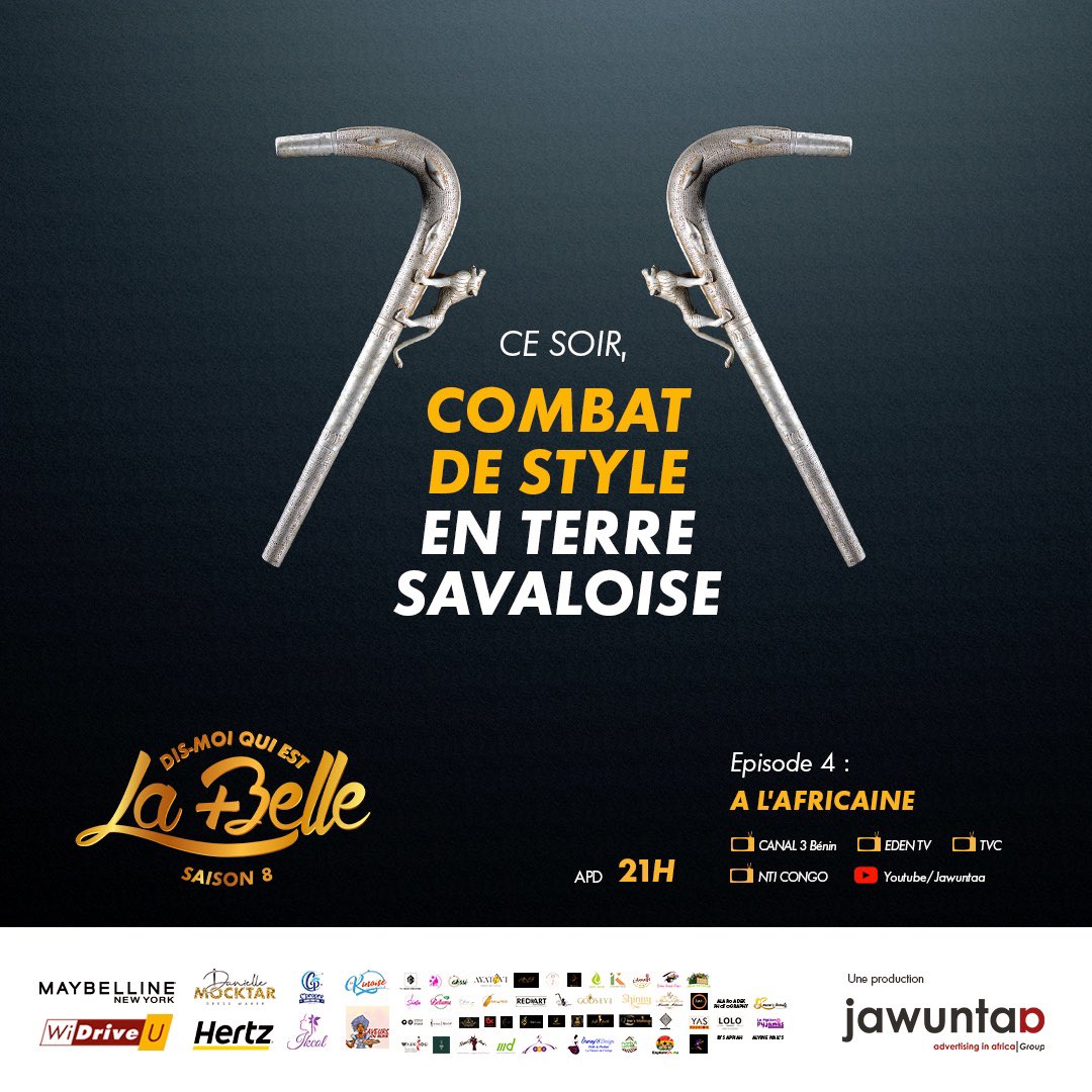 jawuntaagroup's tweet photo. QLPB8 - ÉPISODE 04 - Beauté à l'Africaine est déjà disponible sur la chaîne Youtube JAWUNTAA
https://t.co/yFL5Et0S4R
#qlpb #Afrique #jawuntaa #concoursdebeaute #téléréalite #bénin #afrique https://t.co/pVybdV9ItZ