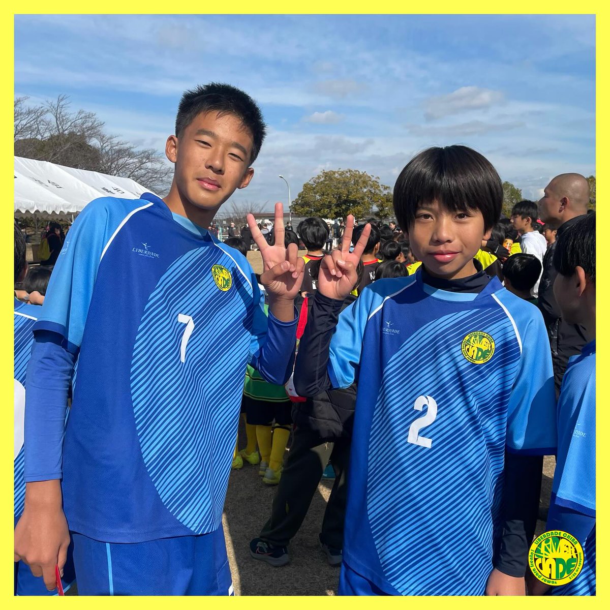 LIBERDADE15's tweet photo. 1/5 ちびっこマラソン大会 https://t.co/qQrY9vXzvb

そして今年はちびっこマラソンに全員で参加。

全員がしっかり完走🏃5.6年の部では、楓雅が優勝🏆絆斗が2位🏆その他の選手も10番以内に6人が入り、努力した事が実ったのでは⁉️

みんなよく頑張りました👍

自治会の皆様、ありがとうございました。 https://t.co/UtLDMxtYJi
