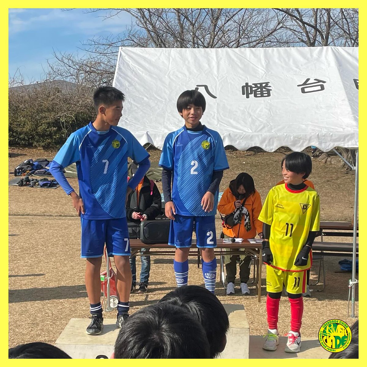 LIBERDADE15's tweet photo. 1/5 ちびっこマラソン大会 https://t.co/qQrY9vXzvb

そして今年はちびっこマラソンに全員で参加。

全員がしっかり完走🏃5.6年の部では、楓雅が優勝🏆絆斗が2位🏆その他の選手も10番以内に6人が入り、努力した事が実ったのでは⁉️

みんなよく頑張りました👍

自治会の皆様、ありがとうございました。 https://t.co/UtLDMxtYJi