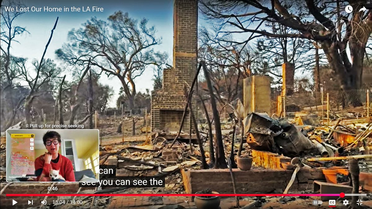dminchew's tweet photo. The LA Fires --- 

My family, friends, and thousands of students and adults on my tours, some who later became friends, in the LA fire area have survived but lost so much. This morning, Chris and Benji shared a video on YouTube of their walk in to see the physical remains of their home.  

Collectively, they have 570,000+ subscribers on their YouTube channels. generating income from clicks. If you want to help, subscribe to their book and plant chanels and occasionally look at what Benji is doing with plants and Chris conversations about books. 

They set up two GoFundMe page to raise $20,000 to help them get back on their feet and another to raise $60,000 to help their neighbors who do not have a significant social media footprint. 

Here is a house link this morning: https://t.co/MIUFtW6k6l 

Here is a plant link two weeks ago:  https://t.co/JiPPvGqHUH  

Here is a book link: https://t.co/LHhaTDWOLR