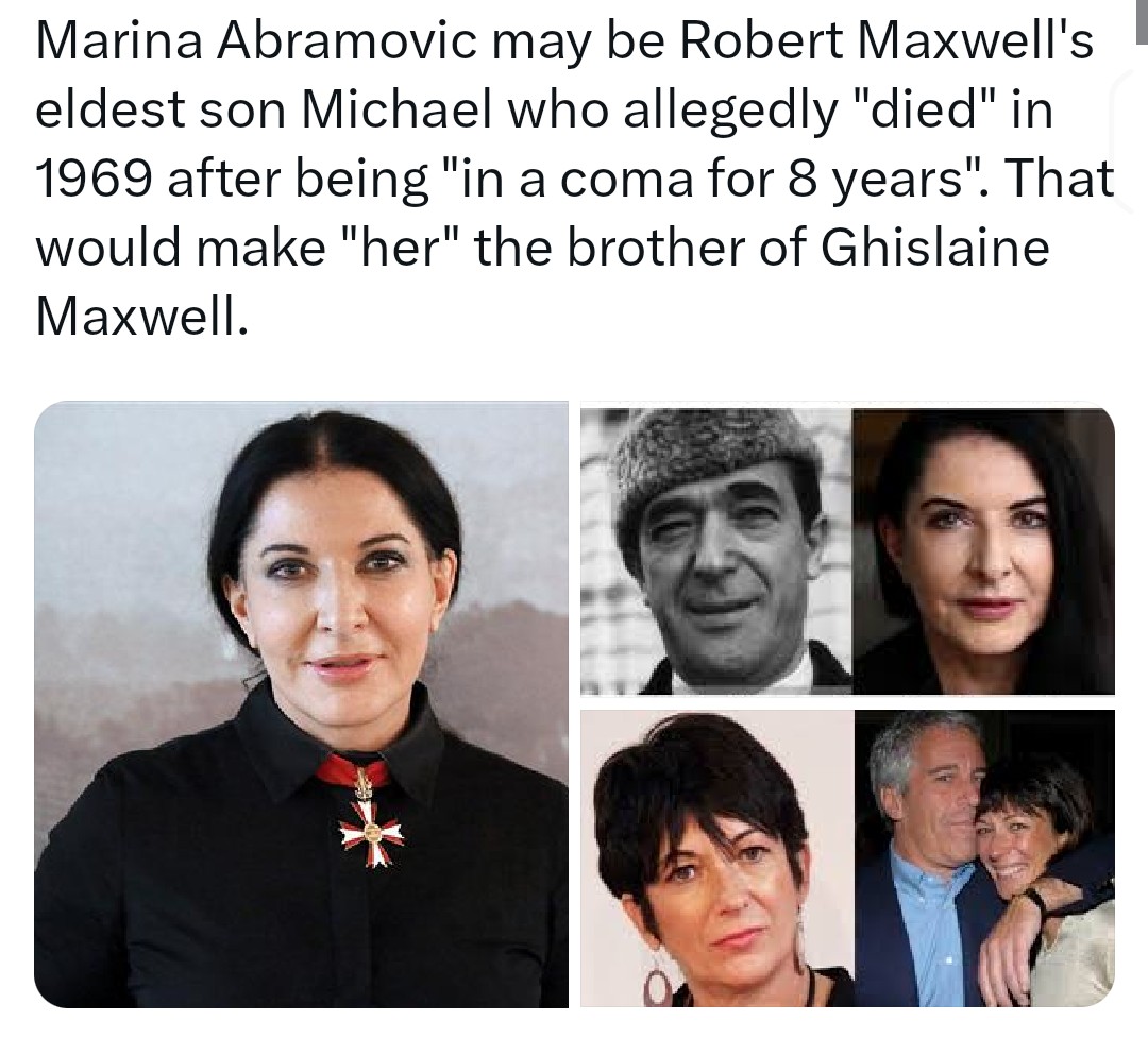 aeltrileaf's tweet photo. @Wordsarewordz @OzraeliAvi Robert trained his demon spawn well including @ArtistisPresent who's really his "dead" son #MichaelMaxwell. Ghislaine is out of circulation but two of his other daughters run software companies that give #Mossad backdoor access to our information. https://t.co/dagQKeK6rW