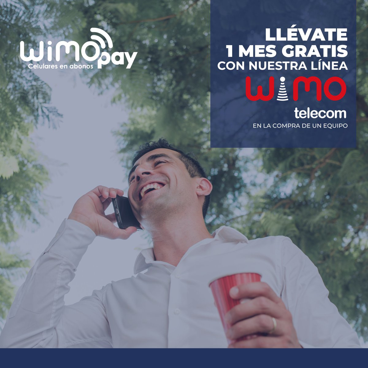 wimopay's tweet photo. 📱🎁¡𝐓𝐮 𝐧𝐮𝐞𝐯𝐨 𝐜𝐞𝐥𝐮𝐥𝐚𝐫 𝐯𝐢𝐞𝐧𝐞 𝐜𝐨𝐧 𝐮𝐧 𝐫𝐞𝐠𝐚𝐥𝐨 𝐞𝐱𝐭𝐫𝐚!🎉
Al comprar uno de nuestros equipos, te llevas 1 𝒎𝒆𝒔 𝒅𝒆 𝒕𝒆𝒍𝒆𝒇𝒐𝒏𝒊́𝒂 𝑮𝑹𝑨𝑻𝑰𝑺.🤩
#regalosoriginales #ESTRENAR #WIMOPAY https://t.co/zXDrtgl7Kc