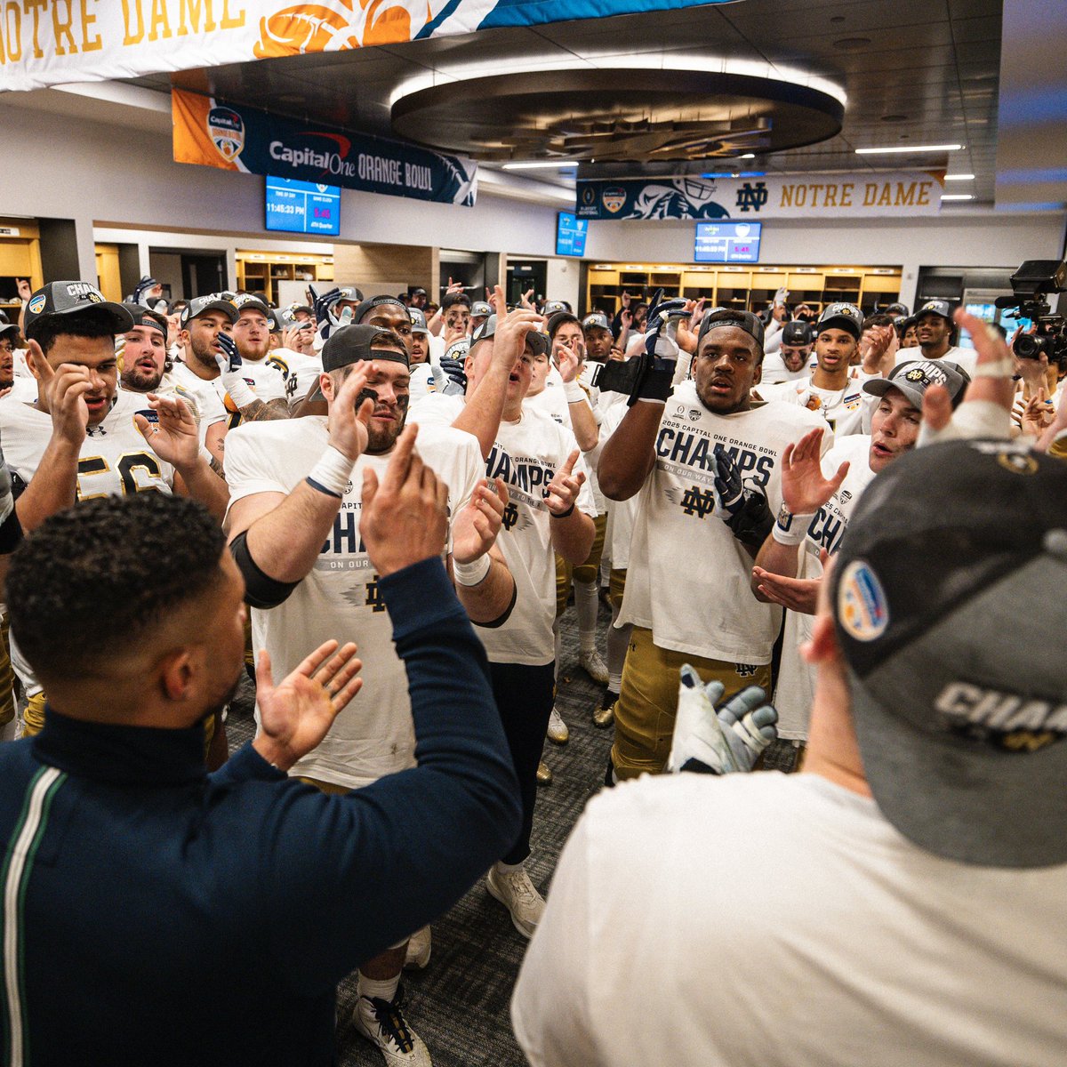 Notre Dame Football tweet media