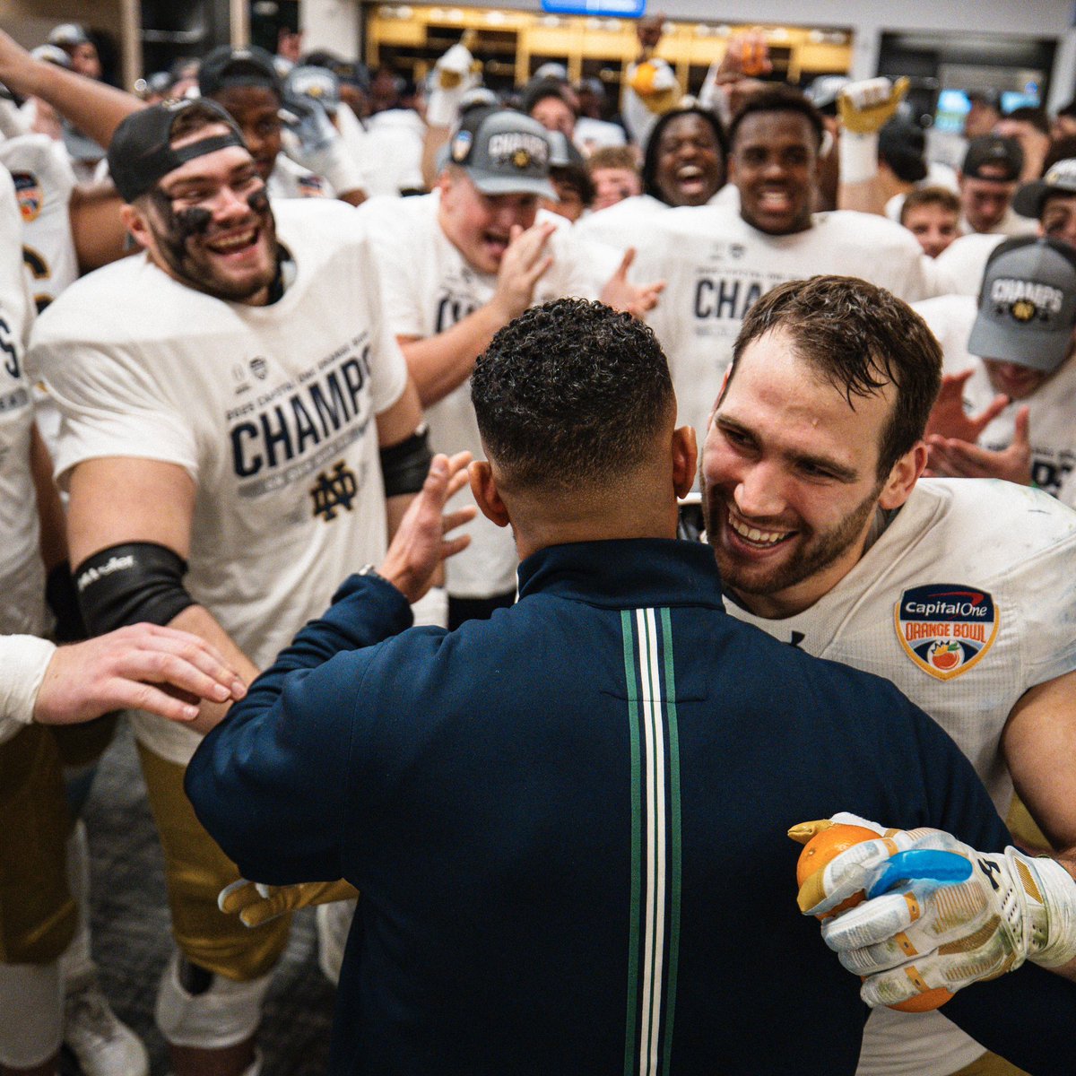 Notre Dame Football tweet media