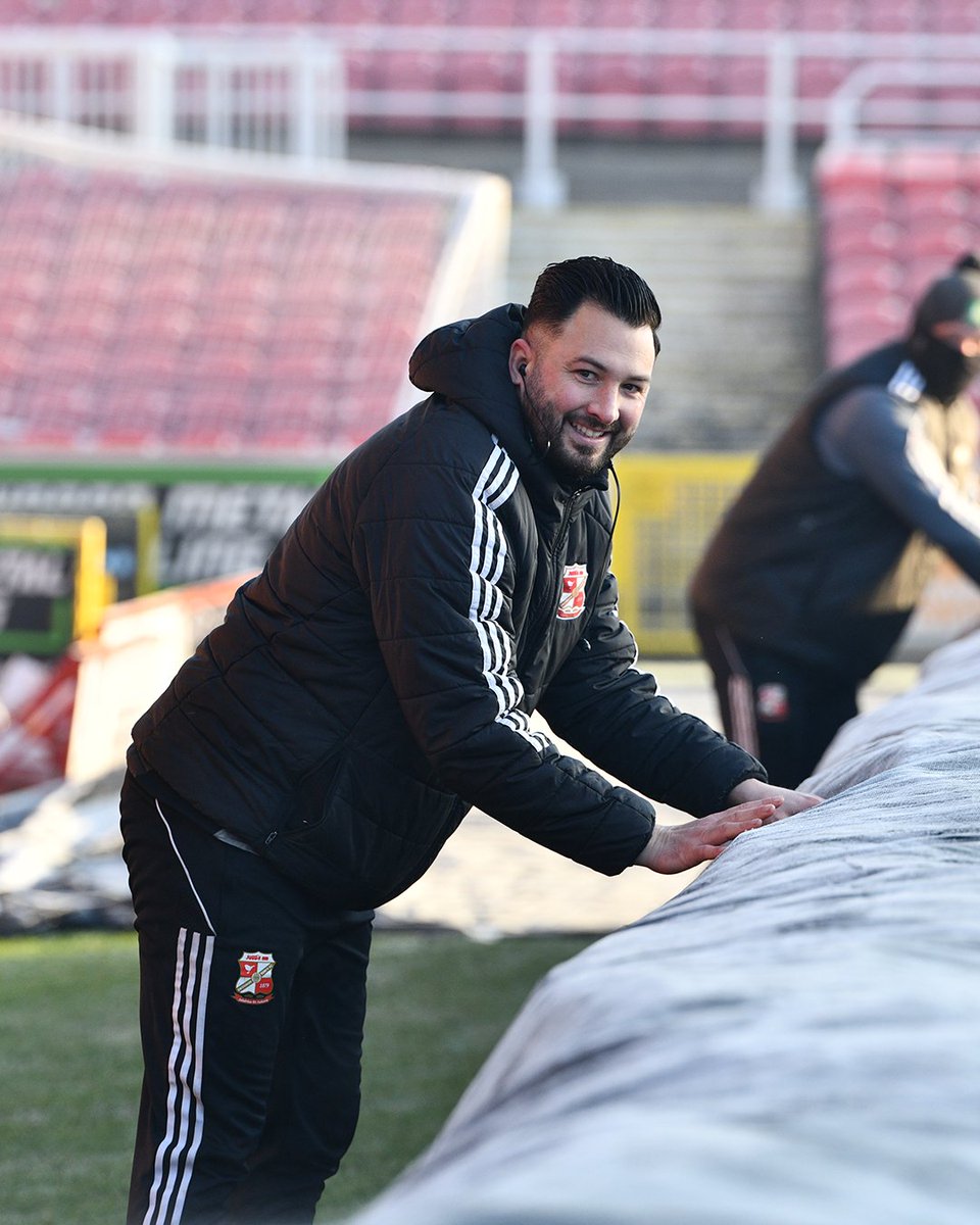 A huge shoutout to Matt Povey and all of his Groundstaff and team for their tremendous work at the ground this week ❤️
