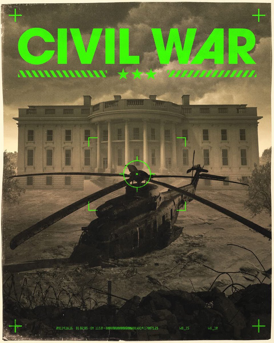 #top5moviesof2024 #FanArt #FanMoviePoster #MoviePosterDesign #CivilWarMovie <a href="/CivilWarMovie/">Civil War</a>