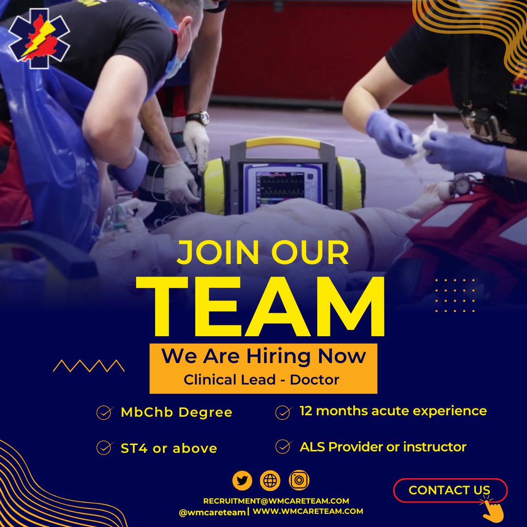 wmcareteam's tweet photo. HAVE YOU SUBMITTED YOUR APPLICATION YET?

There's just 6 days to go till applications close for the role of Clinical Lead!!

Head to our recruitment page to find out more: https://t.co/iw00zGxOUZ https://t.co/uyZtgSSY7d