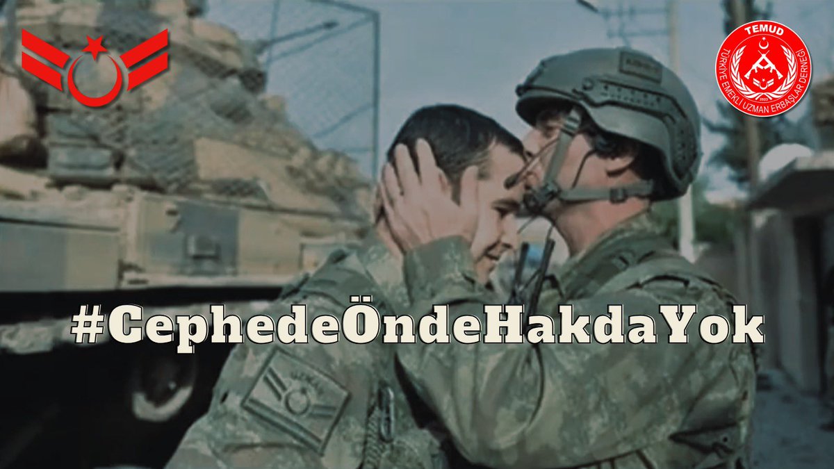 Nerde ihtiyaç duyulduysa orda görev yaptık.
Zor demedik,imkansız demedik,ucunda ölüm var demedik şereftir dedik.
Cephede en önde olduk. En fazla şehit gazi  veren camia olduk.
Haklar verilirken akıllarda olmadık.15 yıl görev yapan Kendi isteğiyle ayrılan subay akıllara