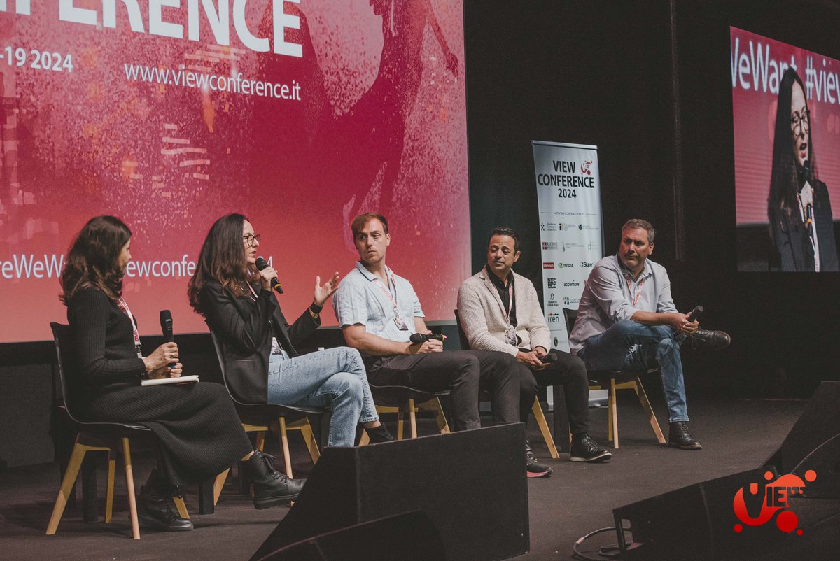 ViewConference's tweet photo. The New Age of Creativity and Technology Convergence panel from @ViewConference 2024 is now available on our on-demand digital archive.
https://t.co/rMW7idchW3
Featuring:
@CGinLA
#rochelegloor
#robhoffmann
#johncipcipriani
@JonWeisner
#animation #vfx #visualeffects #games https://t.co/n5ruhLtg40