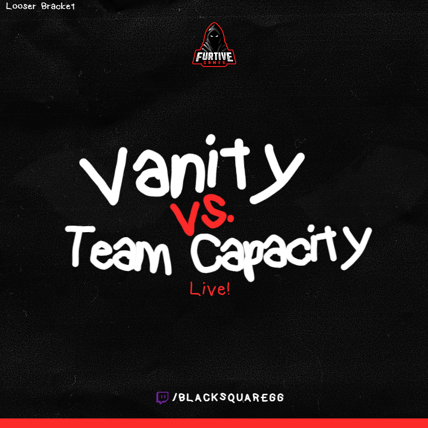 Furtive Games (@furtivegames) on Twitter photo Wir bleiben im Stream von <a href="/BlackSquareGG/">BlackSquareGG</a>, bloß diesmal spielt unser Team Vanity im Looserbracket vs Team Capacity. Ab jetzt geht es jedes Match um alles..
Der Stream:
twitch.tv/blacksquaregg
#FurtiveUnleashed #FurtiveVanity Wir bleiben im Stream von <a href="/BlackSquareGG/">BlackSquareGG</a>, bloß diesmal spielt unser Team Vanity im Looserbracket vs Team Capacity. Ab jetzt geht es jedes Match um alles..
Der Stream:
twitch.tv/blacksquaregg
#FurtiveUnleashed #FurtiveVanity