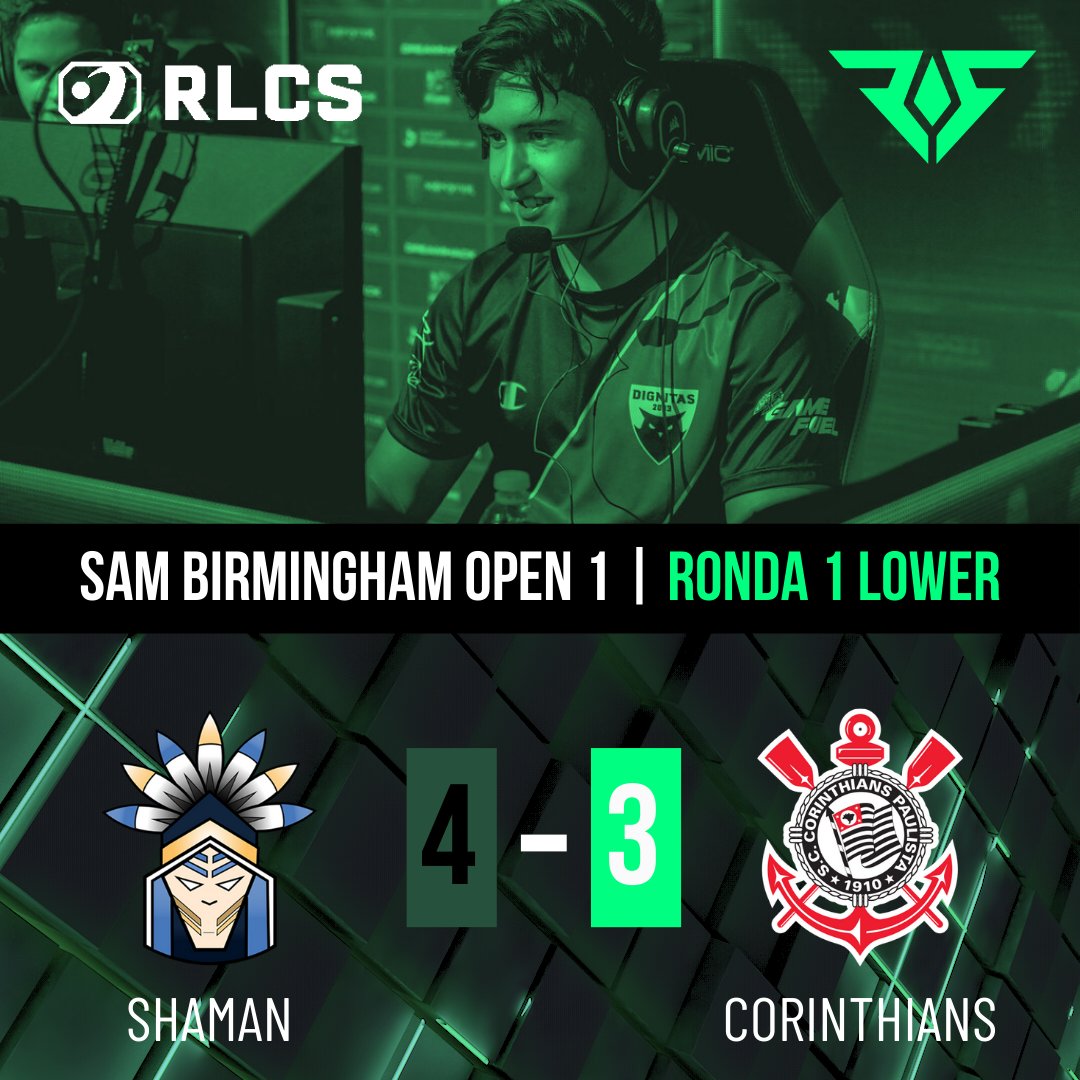 OVERTIME Y ELIMINACIÓN AL DEBUTANTE: ¡@SHAMANESPORTS ES TOP 6 DEL BIRMINGHAM OPEN 1 EN UN CHAMPIONS FIELD DE INFARTO! 🔥🏆

#RLCS