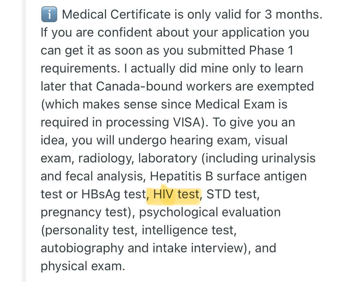 dakspoz's tweet photo. @LifePozitive ganun po ba, nakita ko kasi sa isang blog na may para makakuha ng medical certificate need ng medical exam https://t.co/cIJAEcliv7