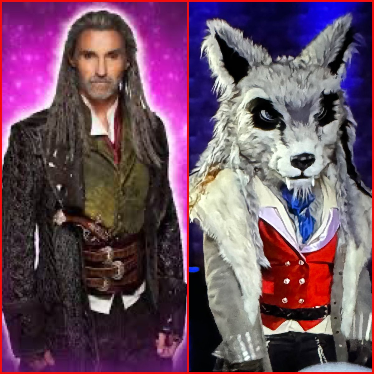 BarefootJax's tweet photo. Marti Pellow is 100% Wolf. The outfit and the dreads a hint to his Rat Man character in Dick Whittington 🐺 #TheMaskedSinger https://t.co/XPzJN2R7PH