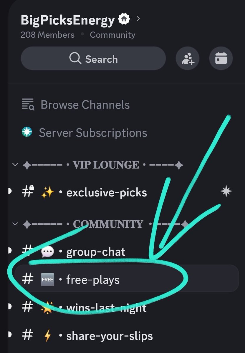 Free discord plays are UP!!!
All with links to tail
👇🏽👇🏽👇🏽
discord.gg/JqCQPcUt