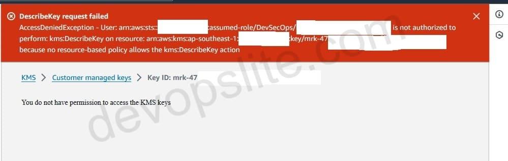 devopslite's tweet image. Experience with an unmanageable KMS key
devopslite.com/experience-wit…
#aws #kms #lambda #python