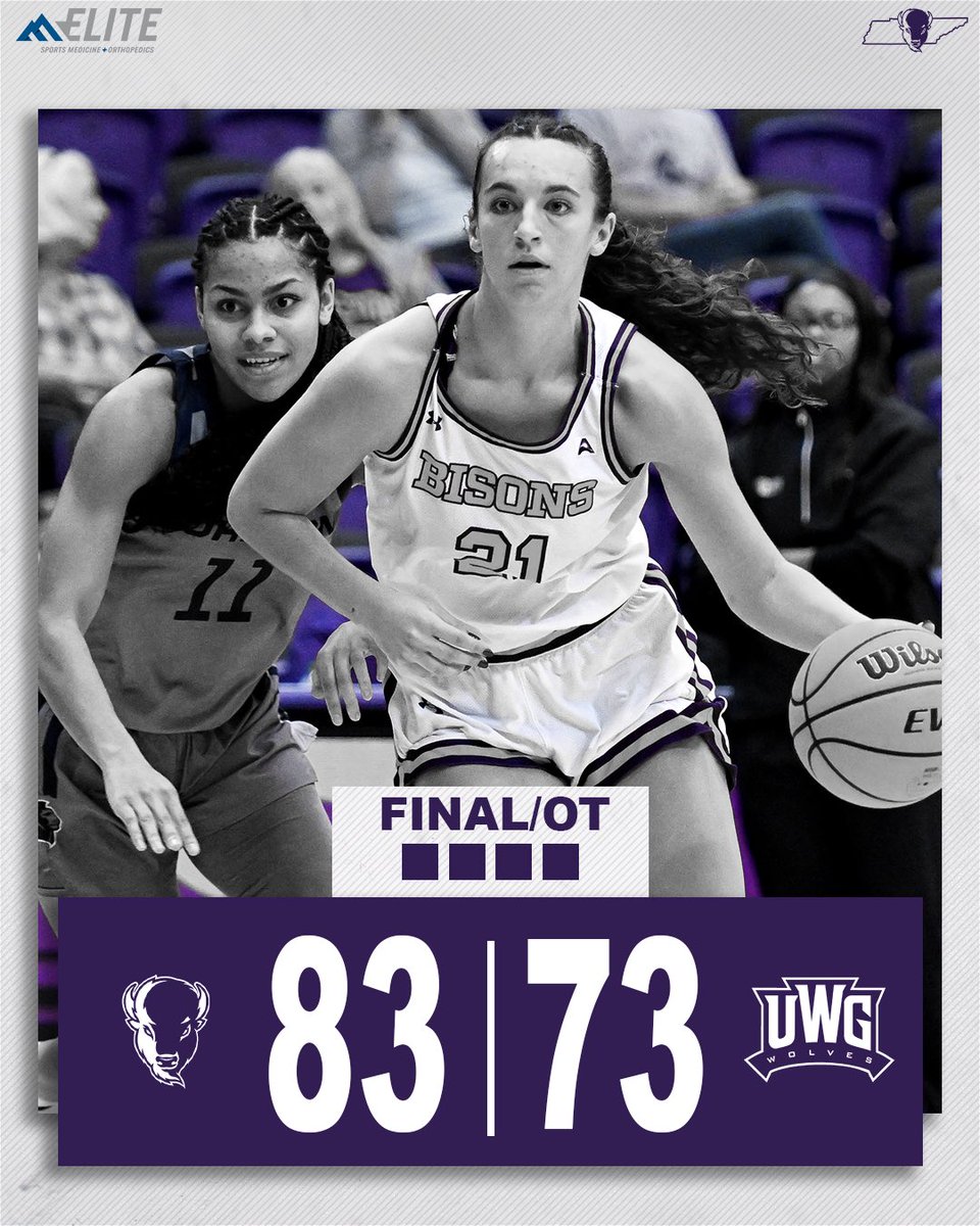 Outscored the Wolves 17-7 in overtime for the BISONS WIN!

#IntoTheStorm ⛈️ | #HornsUp 🤘