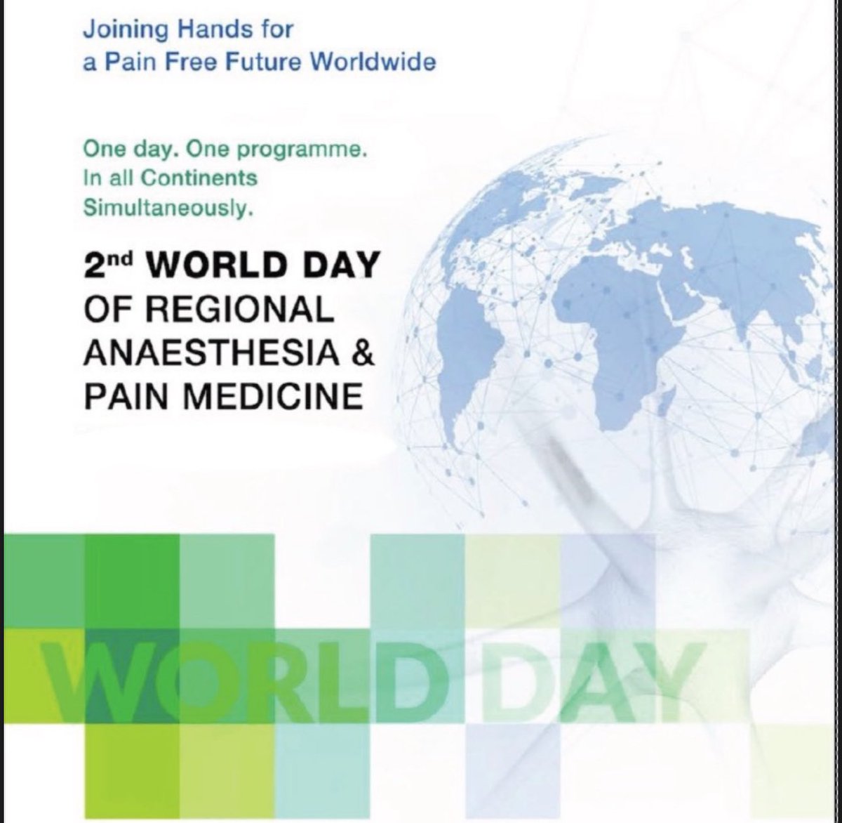 This year, we are proud to have the Cairo /Egypt, led by the exceptional <a href="/Amany_Ayad_/">Amany Ayad, MD,FIPP 🇪🇬</a> , hosting another long educational day with virtual webinar and ESRA podcast Among other African centres in 2nd #WDRAPM 
<a href="/ESRA_Society/">ESRA | European Society of Regional Anaesthesia</a> <a href="/mokaeleni/">Eleni Moka</a> 

For registeration : docs.google.com/forms/d/e/1FAI…