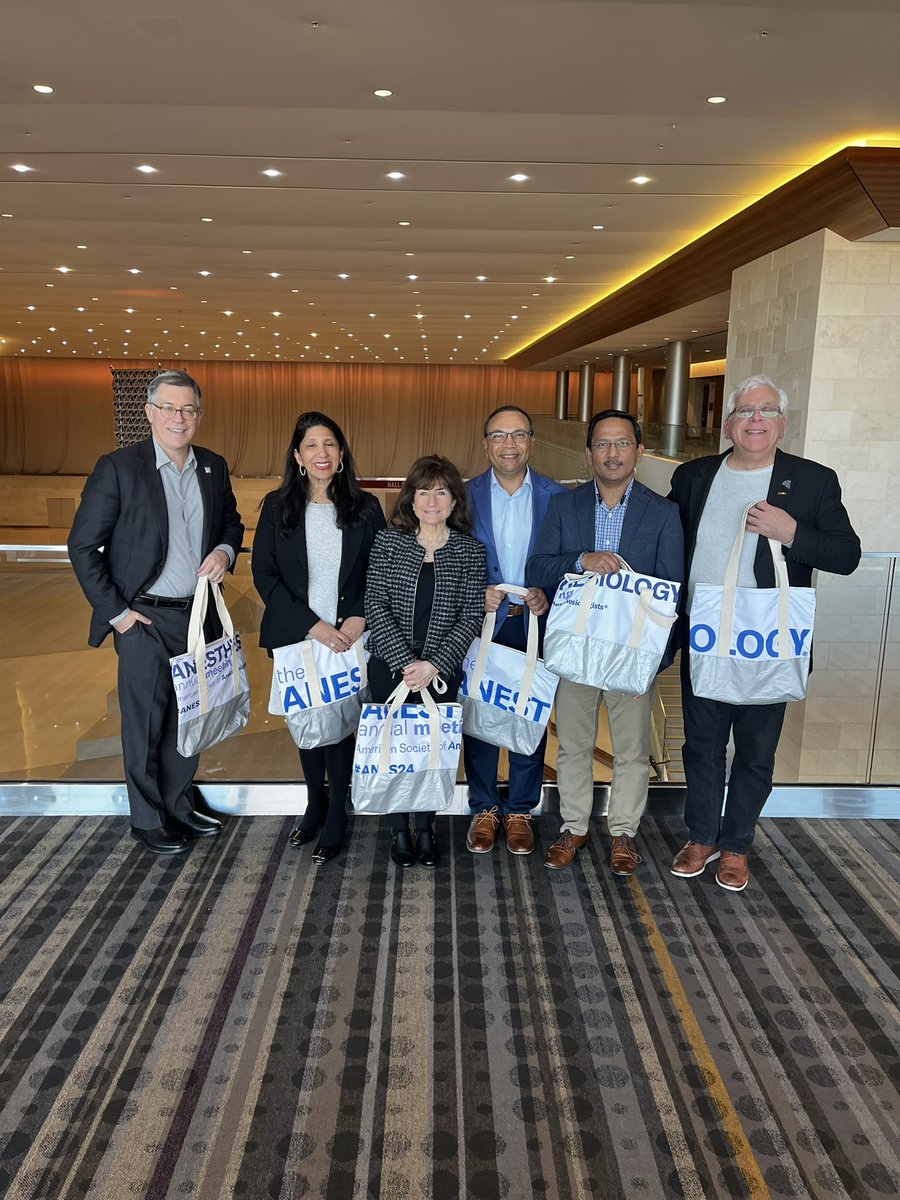 Linda Shore (@shorelslshore) on Twitter photo Annual meeting oversight committee of <a href="/ASALifeline/">ASA®</a> #anes2025 hard at work! And carrying recycled bags from materials from #anes2024
<a href="/deepak_neuro/">Deepak Sharma</a> <a href="/basemcc/">SAMBA Past President</a> <a href="/ERebelloMD/">Elizabeth Rebello, MD, FASA</a> Annual meeting oversight committee of <a href="/ASALifeline/">ASA®</a> #anes2025 hard at work! And carrying recycled bags from materials from #anes2024
<a href="/deepak_neuro/">Deepak Sharma</a> <a href="/basemcc/">SAMBA Past President</a> <a href="/ERebelloMD/">Elizabeth Rebello, MD, FASA</a>