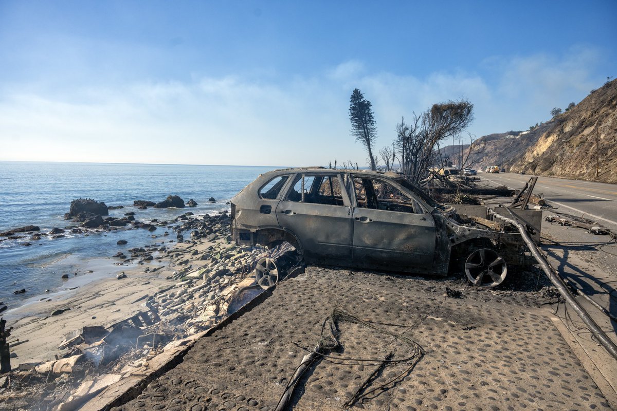 The devastation is horrific #PalisadesFire #fire #LosAngelesFire