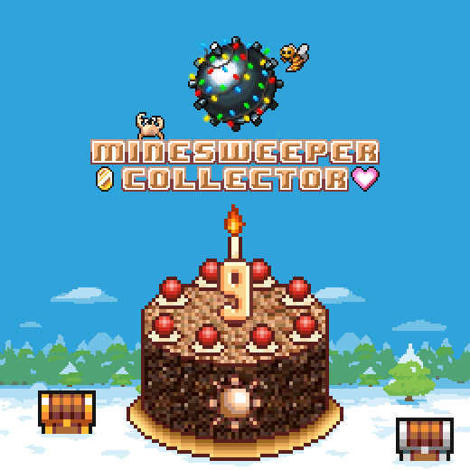 MinesweeperGems's tweet photo. Today is the 9th birthday of the game Minesweeper: Collector! 💣🎈🥳
The game is still holding its own and I hope this year won't be the last either!
Last year, the successor - Minesweeper Collector 2 - reached the release on Steam. And this year it will be released on mobile! https://t.co/imKvzo13aJ