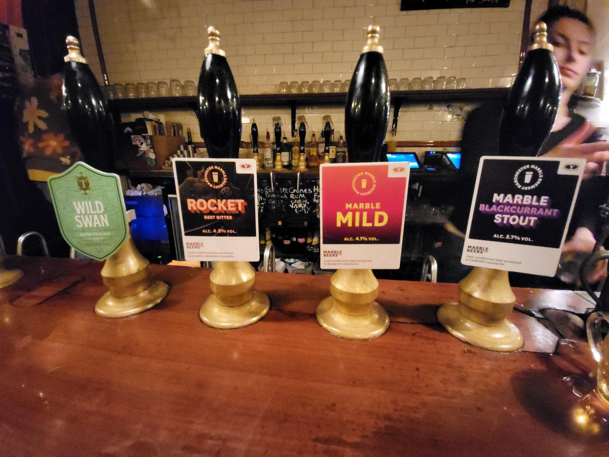 Andy Stock (@andystock22) on Twitter photo Southampton Arms - <a href="/thornbridge/">Thornbridge Brewery</a> & <a href="/marblebrewers/">Marble Brewery</a>.
Two top quality Northern brewerys = π
Support independent pubs. Southampton Arms - <a href="/thornbridge/">Thornbridge Brewery</a> & <a href="/marblebrewers/">Marble Brewery</a>.
Two top quality Northern brewerys = π
Support independent pubs.