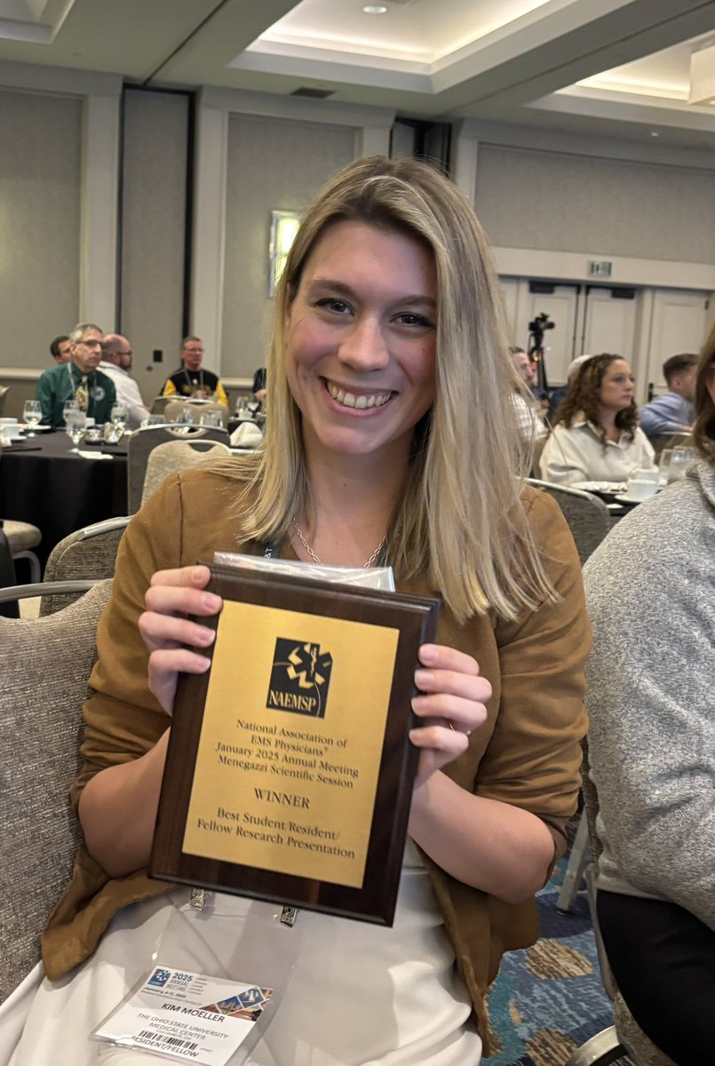 Henry Wang (@henrywangmd) on Twitter photo Best resident presentation! Congrats Kim Moeller! #NAEMSP2025 <a href="/OhioStateEMRes/">Ohio State Emergency Medicine Residency</a> <a href="/AshPanchalMD/">Ash Panchal, MD, Ph.D.</a> Best resident presentation! Congrats Kim Moeller! #NAEMSP2025 <a href="/OhioStateEMRes/">Ohio State Emergency Medicine Residency</a> <a href="/AshPanchalMD/">Ash Panchal, MD, Ph.D.</a>