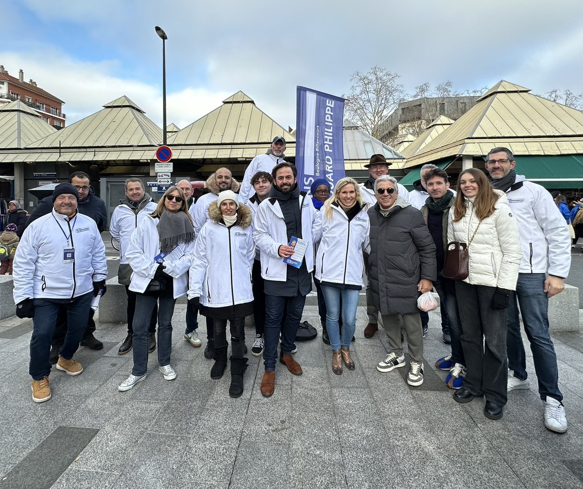 SebPorcher's tweet image. Fiers de soutenir @2jerph, le candidat #Horizons pour les législatives partielles à Boulogne-Billancourt ! 💪 Une belle énergie sur le terrain aujourd’hui avec une équipe engagée et déterminée pour faire avancer nos valeurs. Merci à tous pour votre mobilisation ! #Boulogne2025