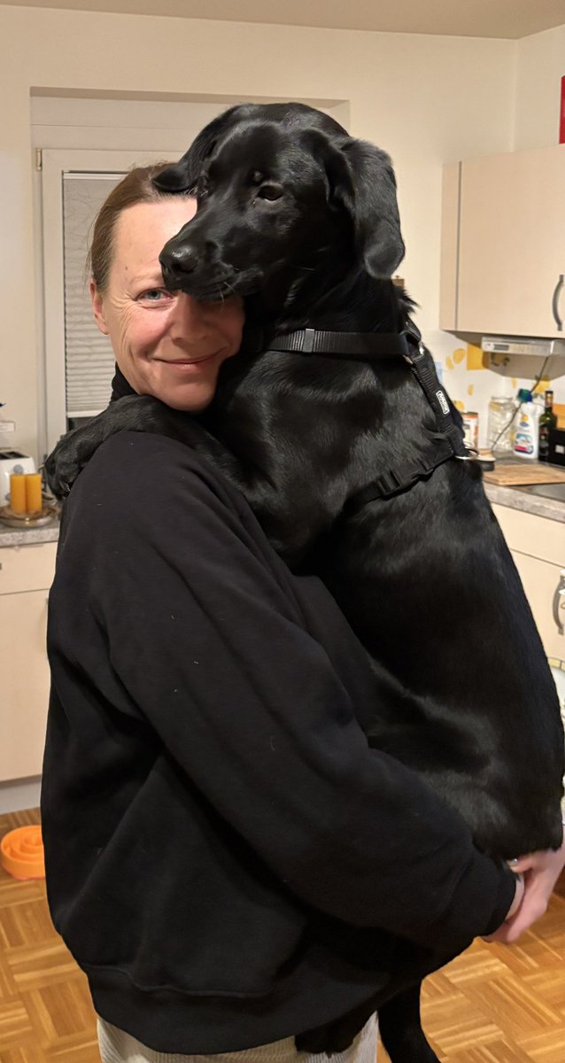 Sie is ein bisschen gewachsen. Happy 1/2 year, kleine Riesin. 🥳❤️