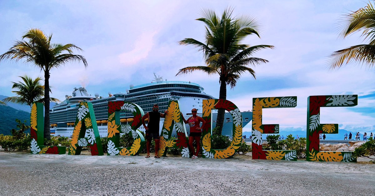 MoonlightAdv757's tweet photo. The cold weather and snow has us wishing we were back in @RoyalCaribbean Labadee! #travel #haiti #labadee #couple #cruise https://t.co/tH9R8TWQsu