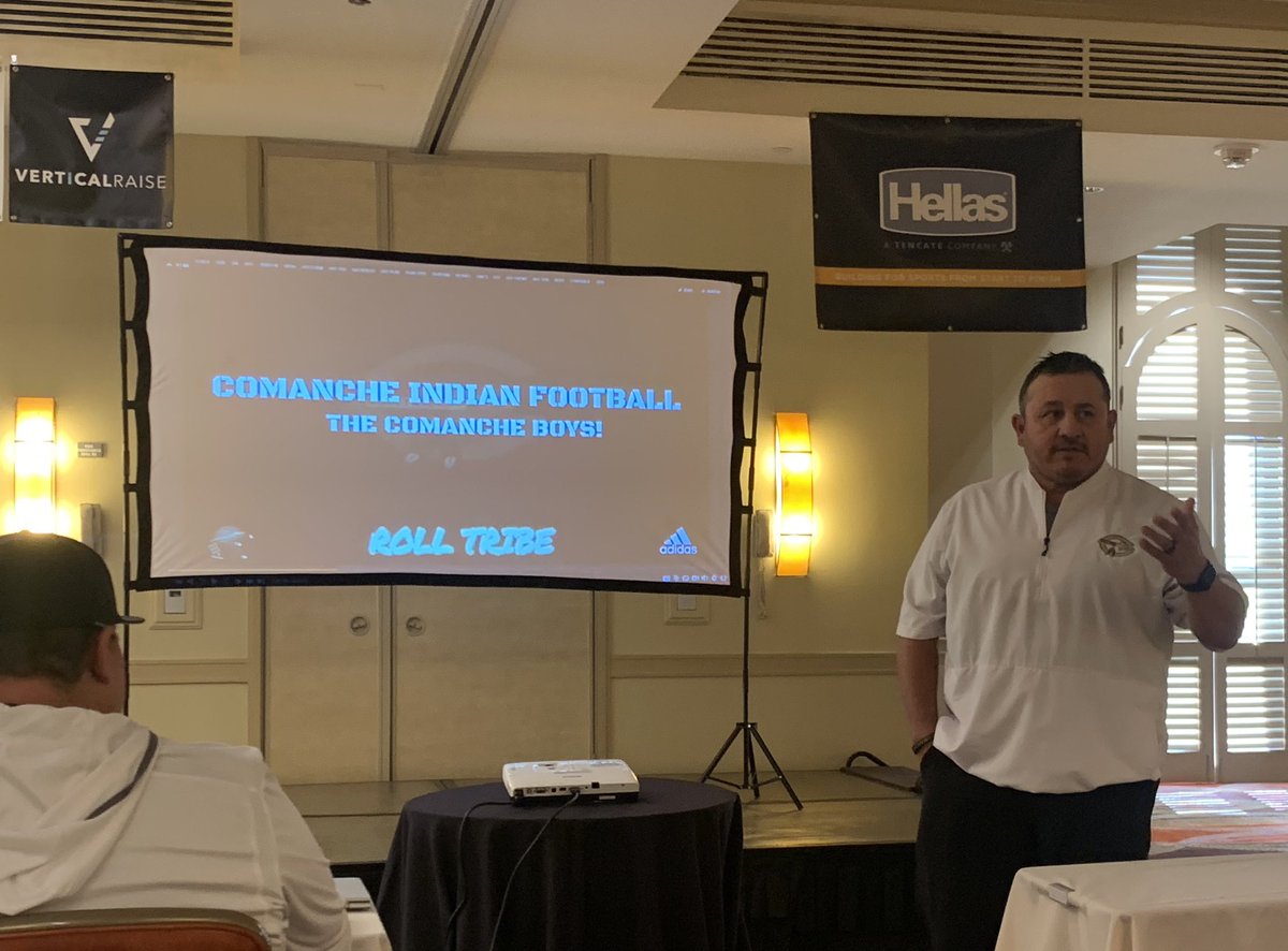 Final Speaker of Day #2… Jake Escobar - Comanche HS… “Comanche Defense”