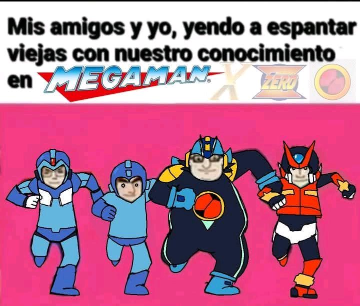 Press_Start9's tweet photo. ¡Cuando el equipo se une, nada puede detenernos! 💪🎮 #MegaMan #GamerLife https://t.co/w8ROzHw3g9