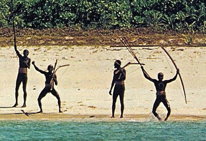 9mmsmg's tweet photo. Barring mainland India getting involved, a man wearing plate armor could likely capture and become king of North Sentinel Island with nothing but a sword and a case of white Monsters. https://t.co/aRJ2vTBiHG