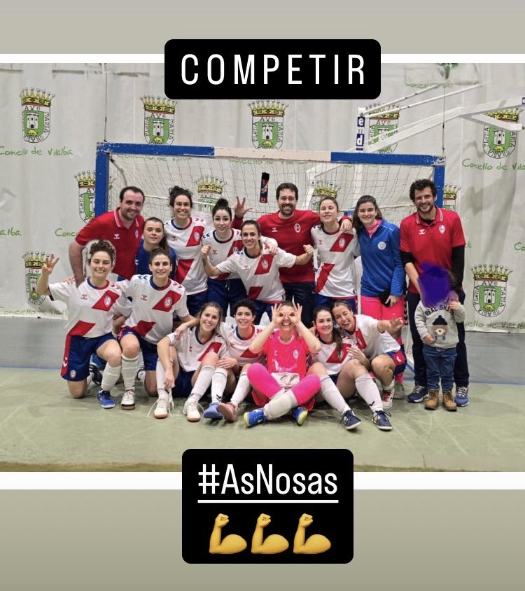 C O M P E T I R
     🔝🔝🔝
#AsNosas 💪💪💪
<a href="/RMajadahondaFS/">Rayo Majadahonda Fútbol Sala</a>